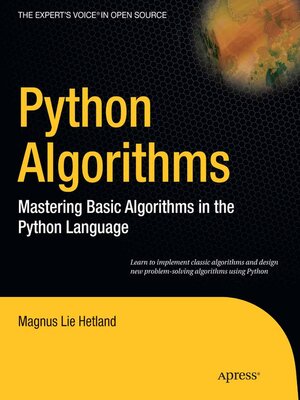 cover image of Python Algorithms